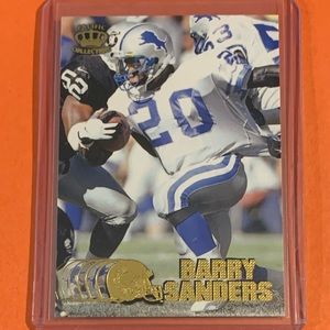 Barry Sanders #138 1997 Pacific Football Trading Card